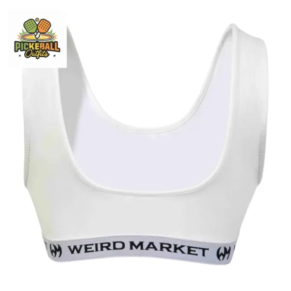 Women’s Weird Market Brilliant White Pickleball Tank Top